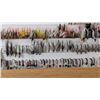 Image 6 : Assorted Fly Fishing Fly Collection w/ Wooden Storage Case