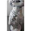 Image 3 : VTG Marwal Industries Chalkware Lady w/ Flowers Statue - After Mathurin Moreau