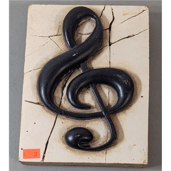 VTG 1998 Sid Dickens T-06 Treble Clef Retired Memory Block Wall Tile