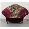 Image 1 : Leopard Print Armchair Jewelry / Trinket Box w/ Hidden Storage