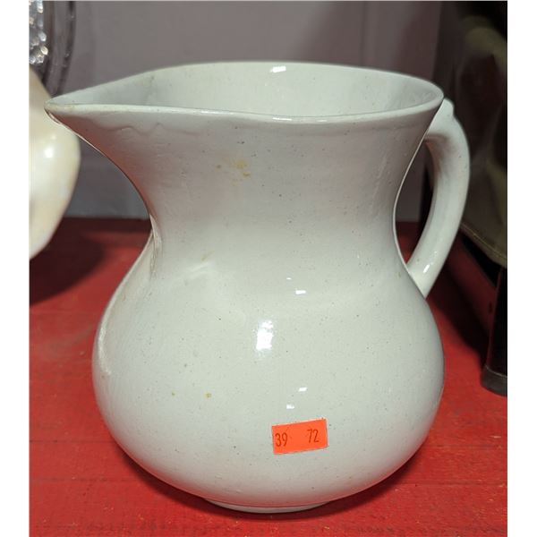 Antique Canadian Porcelain Hamilton Vitrified Ironstone Pitcher