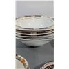 Image 3 : VTG Royal Caledonia England China Dinnerware Set c.1930s