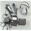 Image 1 : VTG Assorted Electronics w/ American Flyer Transformer, Sanwa Multimeter, Mics & More