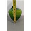 Image 2 : Green Glass Apple Art Decor