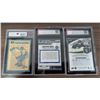 Image 2 : KSA Graded Hockey Cards w/ Gretzky #125 VGE 4, Knies RC 9.5 & Beniers 46/50 9.5