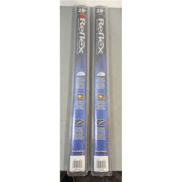 Two Reflex 28" Windshield Wiper Blades