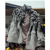 Image 1 : Genuine Rabbit Fur Coat w/ Fringe - Child Size 10