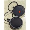 Image 1 : Microphone Pop Filters w/ Flexible Gooseneck Clamp Mounts