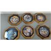 Image 1 : VTG Disney Pinocchio Collector Plates in Matching Octagonal Frames