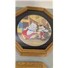 Image 3 : VTG Disney Pinocchio Collector Plates in Matching Octagonal Frames