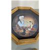 Image 7 : VTG Disney Pinocchio Collector Plates in Matching Octagonal Frames