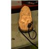 Image 1 : Selenite Crystal Lamp w/ Wood Base