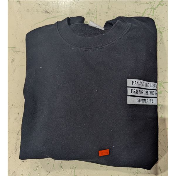 Panic! At The Disco Pray for the Wicked Summer 2018 Tour Crewneck Sweatshirt - M