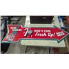 Image 2 : VTG Fire Chief Gas Pump Display Model w/ 7UP Advertising Sign