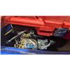 Image 3 : Variety Home & Garage Tool Lot - Shovel, Power Fist Airbrush Kit, Rope & Straps & More