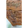 Image 2 : Thai Teak Wood Elephant Family Wall Plaque - “All Things Thai”