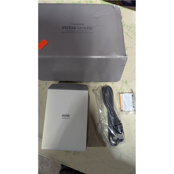 Fujifilm instax SHARE SP-2 Smartphone Photo Printer w/ Box, Battery & USB Cable