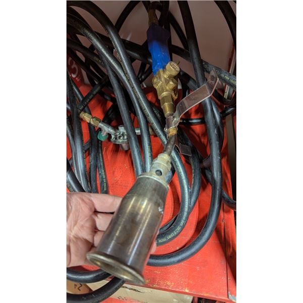 Propane Torch Burner w/ Hose, Regulator & Valve Assembly