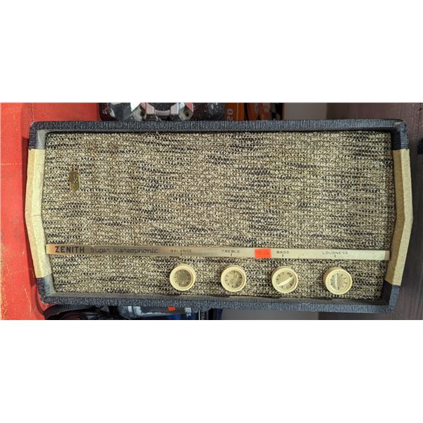 VTG Zenith Super Stereophonic Hi-Fi Speaker w/ Tone Controls