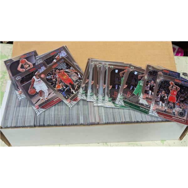 NBA Basketball Card Lot w/ Trae Young RC, Tacko Fall RC & More