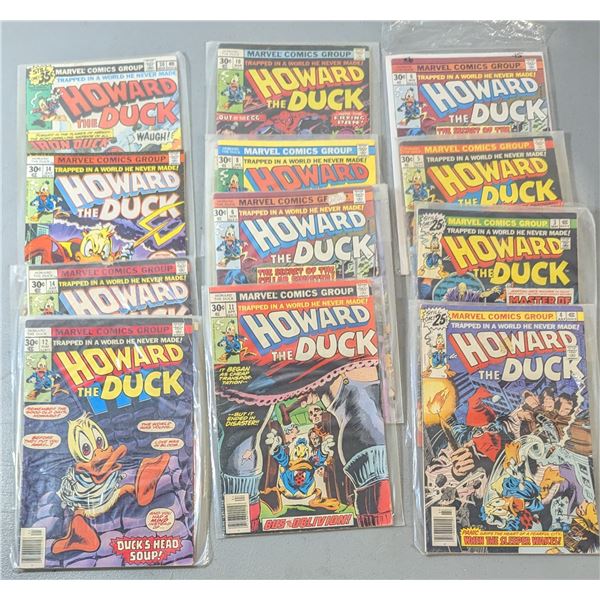 VTG Marvel Howard the Duck Comics Duck's Head Soup, Bus to Oblivion & More