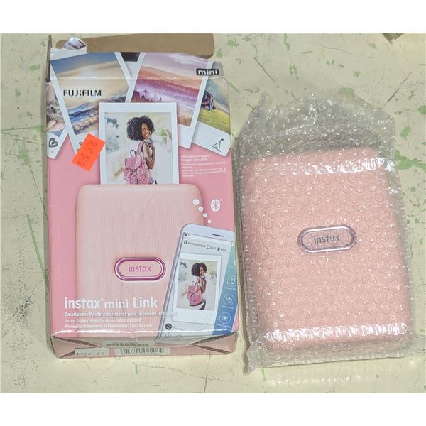Insta X Mini Link Smartphone Polaroid Printer w/ Box