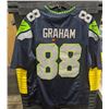 Image 1 : Seattle Seahawks Jimmy Graham #88 Nike On Field Jersey - L