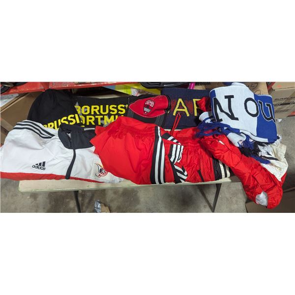Variety Soccer Scarves & Apparel w/ adidas, Borussia Dortmund, Chelsea, FC Barcelona & More