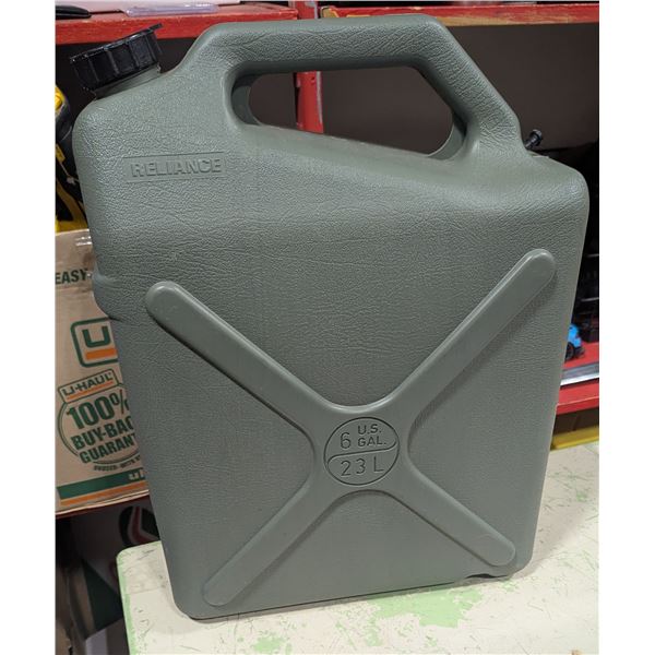 Reliance Grey 6 Gallon / 23 Litre Gas / Jerry Can
