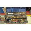Image 1 : Assorted Hand Tools, Ratchets, Drill Bits, Saw & Hardware w/ Toolbox