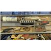 Image 2 : Assorted Hand Tools, Ratchets, Drill Bits, Saw & Hardware w/ Toolbox
