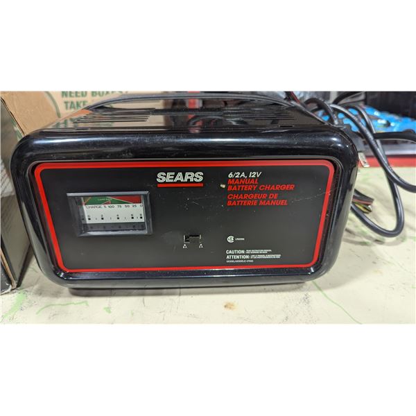 Sears Manual Battery Charger
