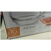 Image 2 : Libbey Ascent Glassware Set - 16pc