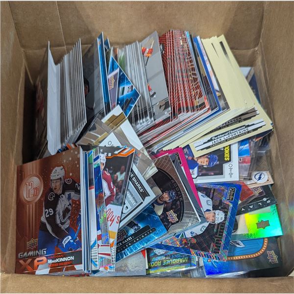 Box of Assorted NHL Cards