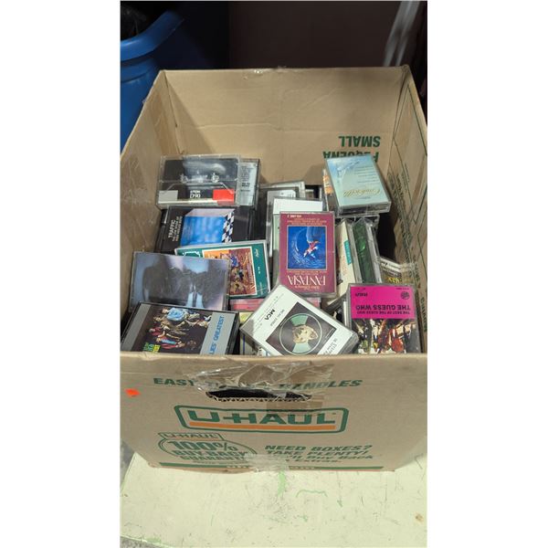 Bulk Lot of Assorted Cassettes w/ Disney Fantasia, Traffic, Neil Diamond & More