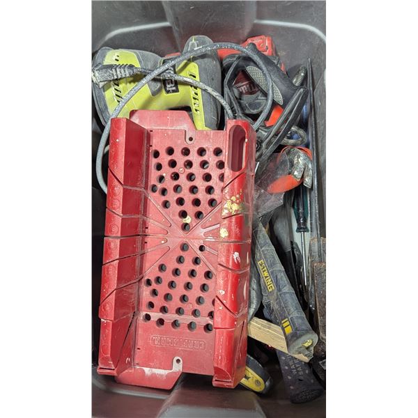 Assorted Hand & Power Tools w/ Ryobi, Milwaukee, Estwing, Craftsman & More