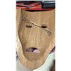 Image 2 : Carved Wood Comedy & Tragedy Theatre Masks