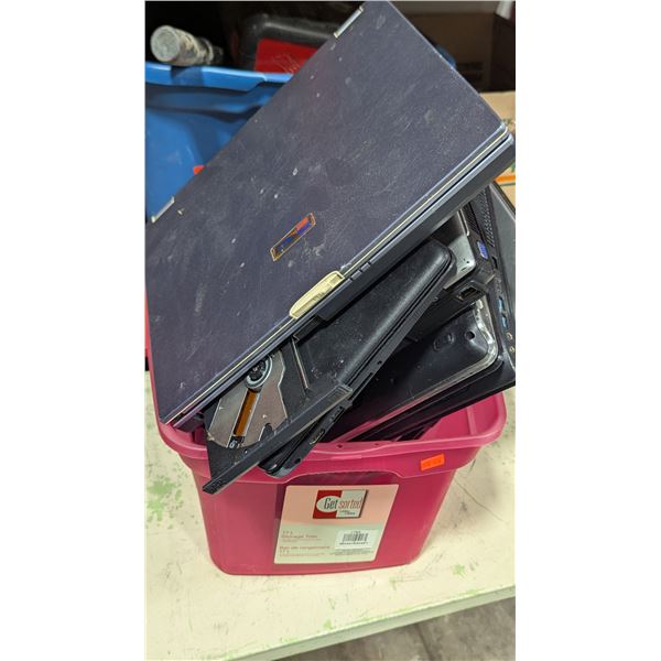 Lot of Five Assorted Laptops