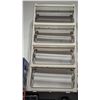 Image 1 : Five Tier Plastic Storage Rack