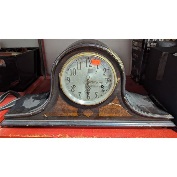 VTG Seth Thomas No. 124 Westminster Chime Tambour Mantel Clock