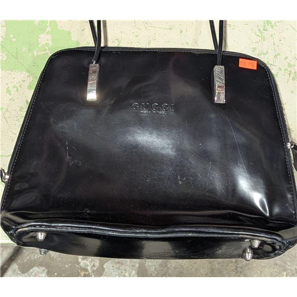 Faux Gucci Style Black Handbag