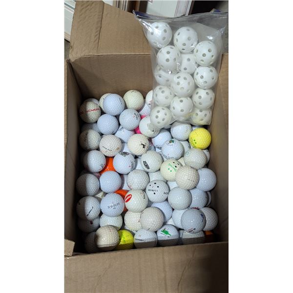 Bulk Lot of Assorted Golf Balls