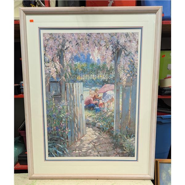 Jose Trinidad “The Little Gardeners” Signed Limited Edition Print 386/450