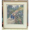 Image 1 : Jose Trinidad Signed Limited Edition Garden Print 423/450 - Framed