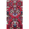 Image 2 : Persian-Style Red Floral Runner Rug