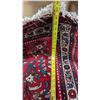Image 4 : Persian-Style Red Floral Runner Rug