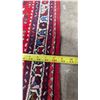 Image 5 : Persian-Style Red Floral Runner Rug