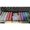 Image 2 : Variety Lot - 3 Cases of Poker Chips w/ Dice & Cards, LEGO, Pokeball, Mini Hockey Stick & More