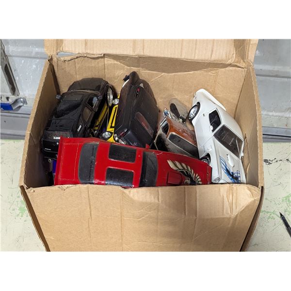 Assorted Diecast Model Cars & Trucks w/ Pontiac Firebird, Sports Cars & More