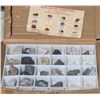 Image 1 : Assorted Rock & Mineral Specimen Collection w/ Worldwide Gemstones Reference Card